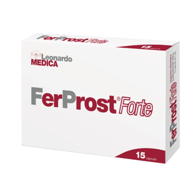 Ferprost Forte Integratore per la prostata 15 capsule molle