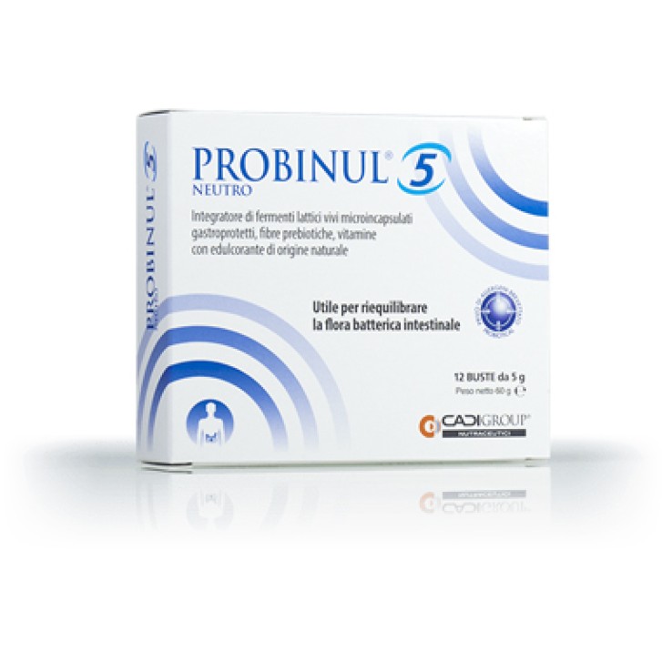 Probinul 5 Neutro Integratore simbiotico 12 bustine