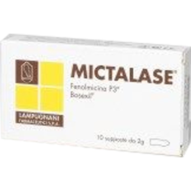 Mictalase 10 supposte da 2 g