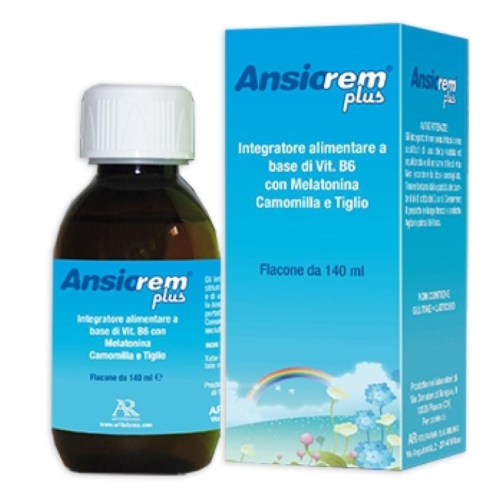 Ansiorem Plus integratore per il sonno e il rilassamento 140 ml