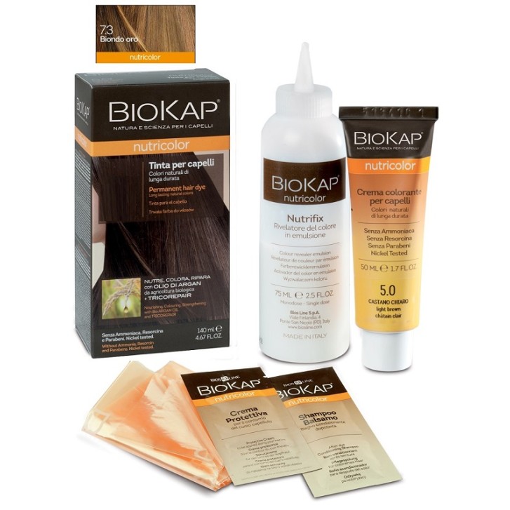 Biokap Nutricolor Tinta Capelli Biondo oro 7.3