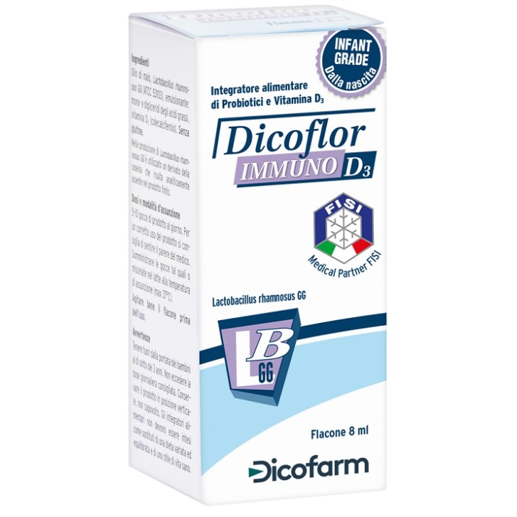 Dicoflor Immuno D3 integratore per il sistema immunitario 8 Ml