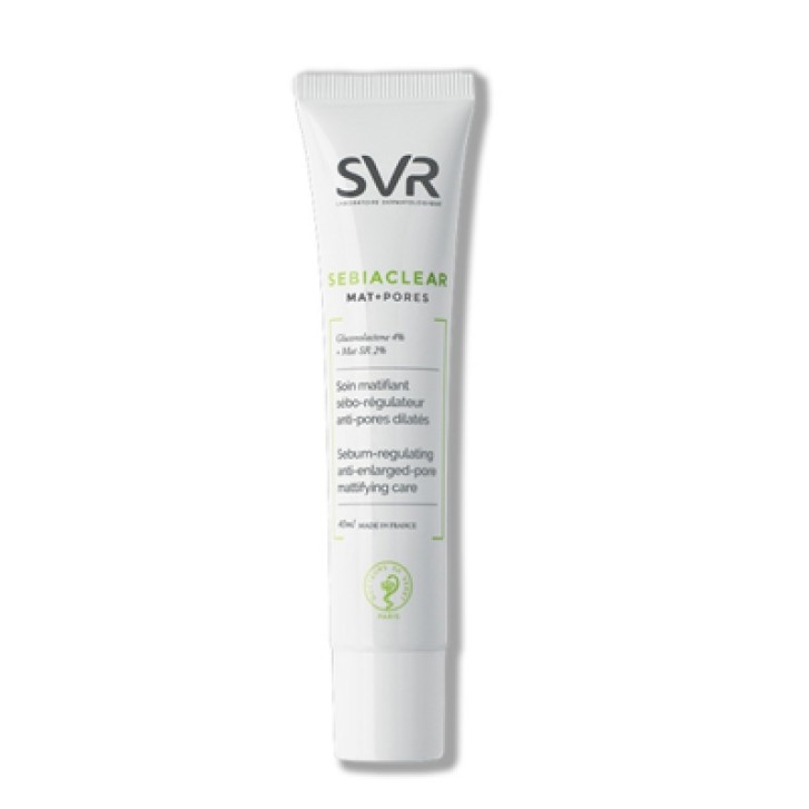 SVR Sebiaclear Mat + Pores Crema Opacizzante Pelli Grasse 40 ml