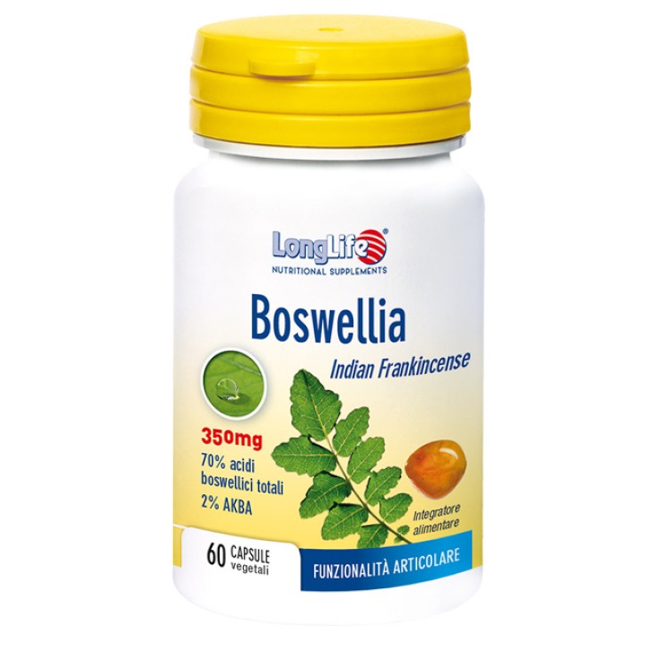 LongLife Boswellia Integratore articolazioni 60 Capsule