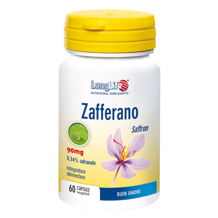 LongLife Zafferano integratore funzione digestiva 60 capsule