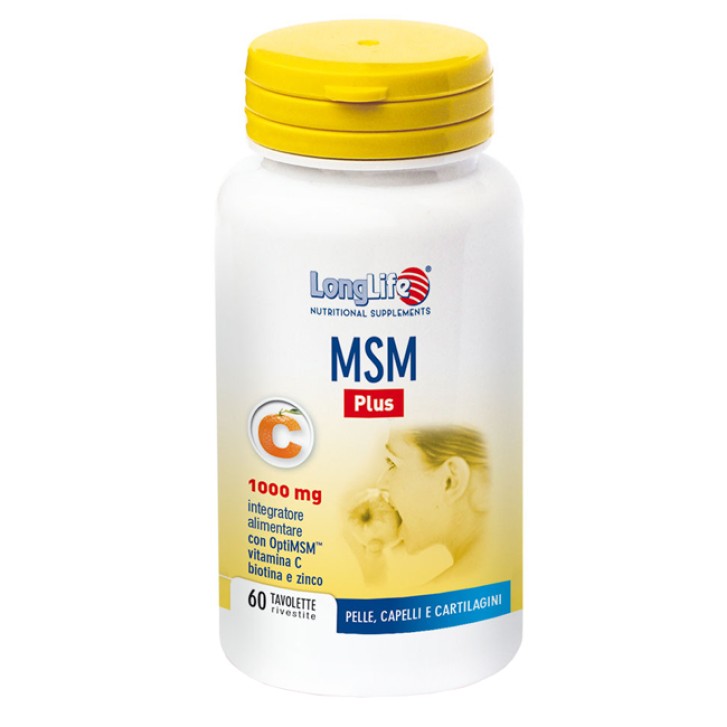 LongLife MSM Plus integratore per la cartilagine 60 tavolette