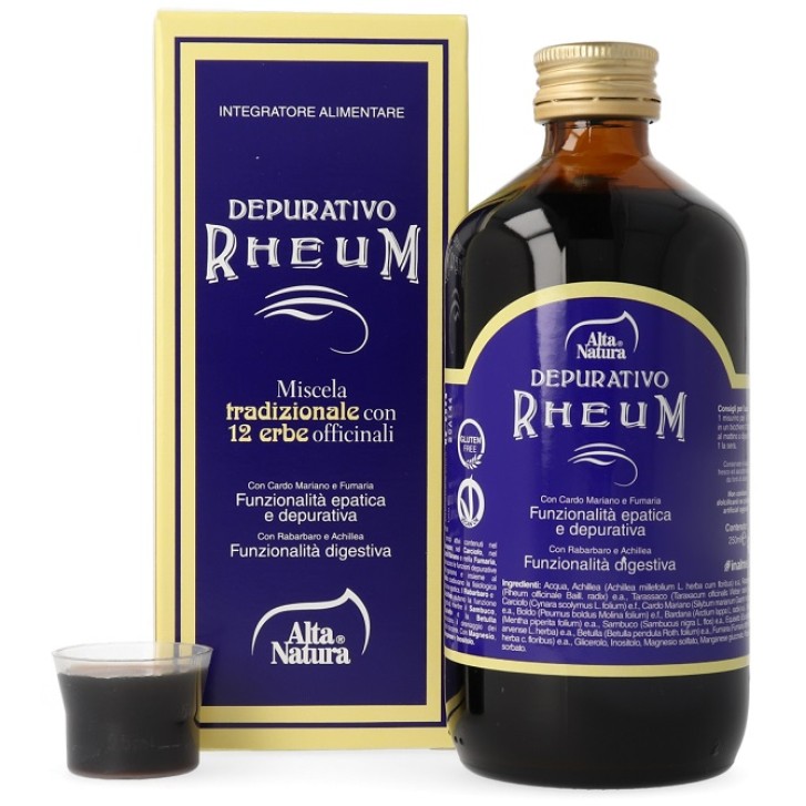 Depurativo Rheum per le funzioni depurative dellorganismo 250 Ml