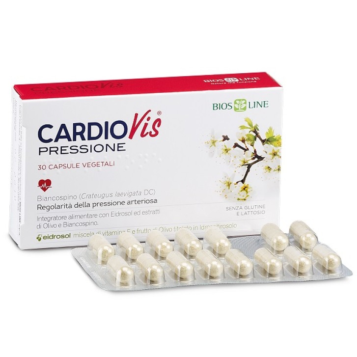 Cardiovis Pressione Integratore per regolare la pressione arteriosa 30 capsule