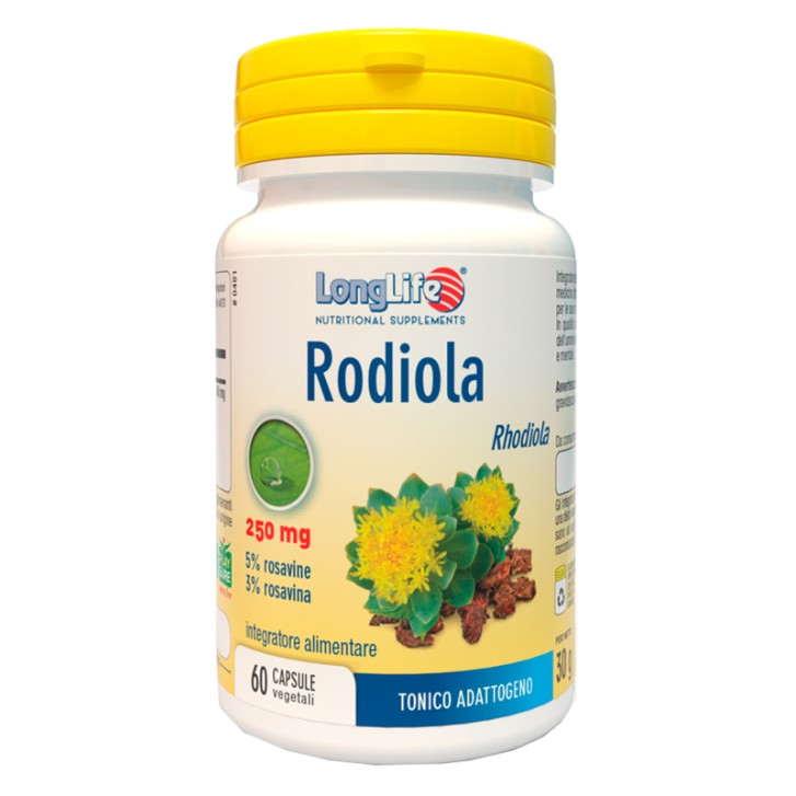 Longlife Rodiola Integratore per l'umore 60 capsule