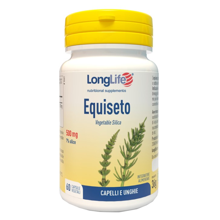 LongLife Equiseto 7% In Silice Integratore vie urinarie 60 Capsule