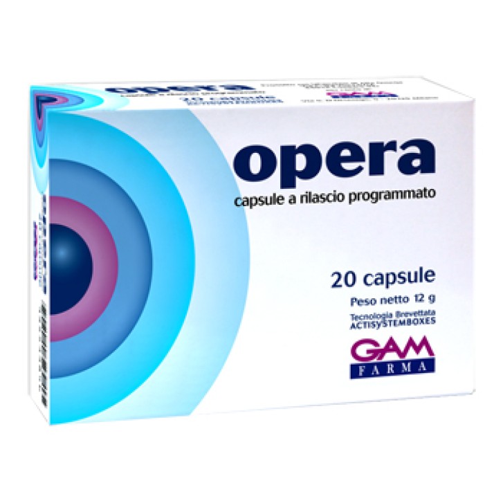 Opera Integratore a base di acido alfa-lipoico 20 capsule