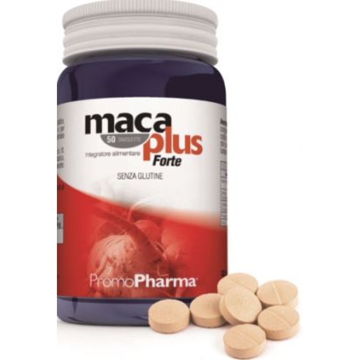 Promopharma Maca plus forte integratore alimentare contro la stanchezza 50 compresse