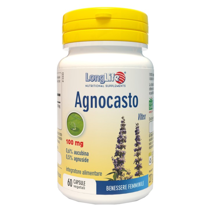 LongLife Agnocasto Integratore ciclo mestruale 60 Capsule