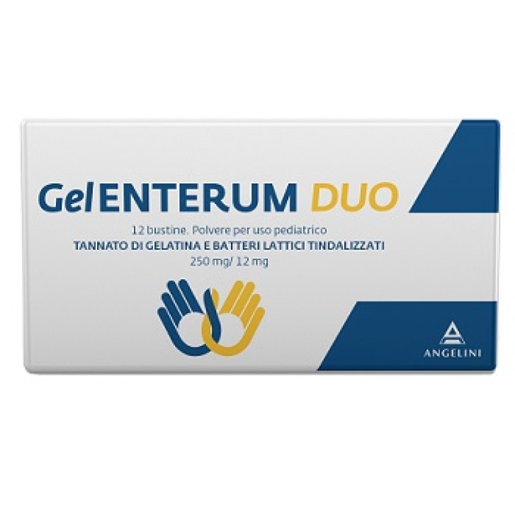 GelEnterum Duo Integratore Intestinale Pediatrico In Polvere 12 bustine