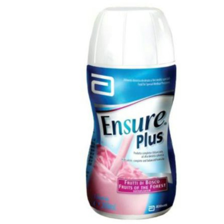 Ensure Plus Frutti Di Bosco Integratore ipercalorico 4x200 ml