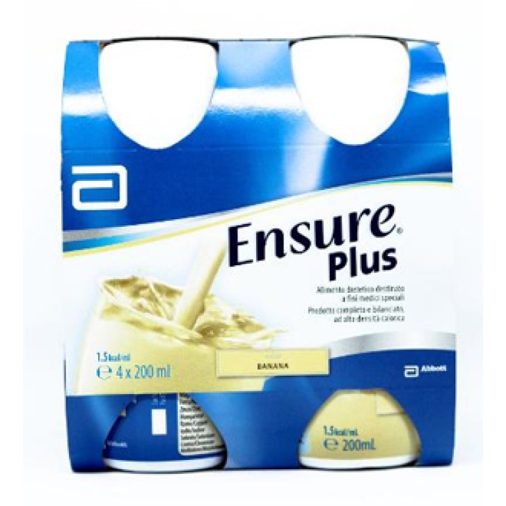 Ensure Plus gusto banana 4 confezioni da 200 Ml