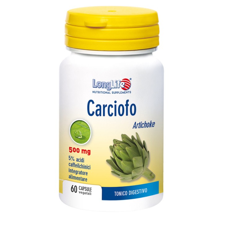 Longlife Carciofo Integratore per la funzione digestiva 60 capsule