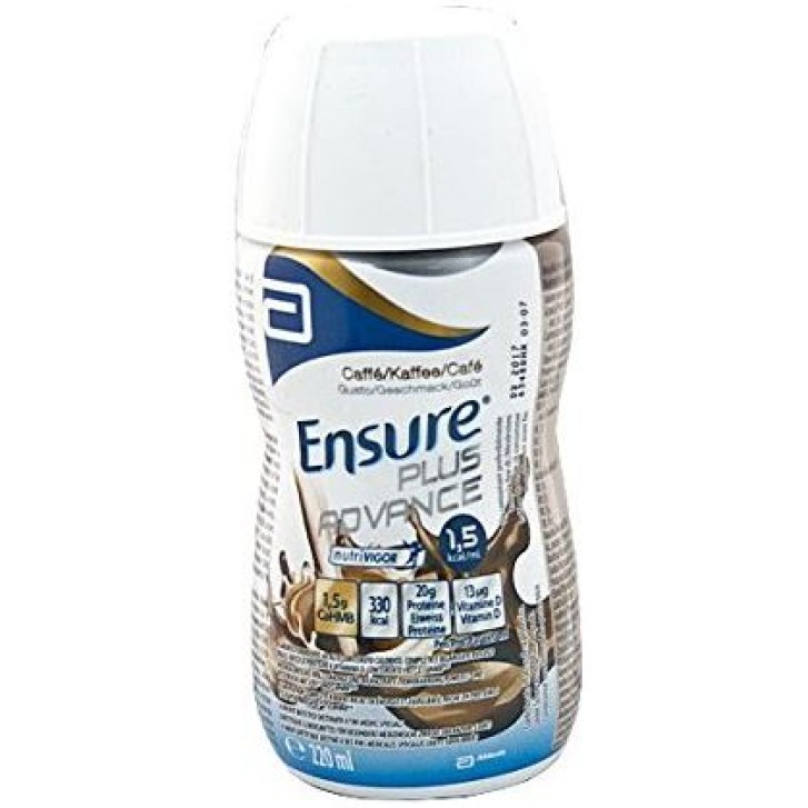 Ensure Plus Advance supplemento nutrizionale ipercalorico gusto caff 4X220 ml