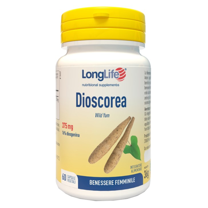 LongLife Dioscorea Integratore ciclo mestruale 60 Capsule