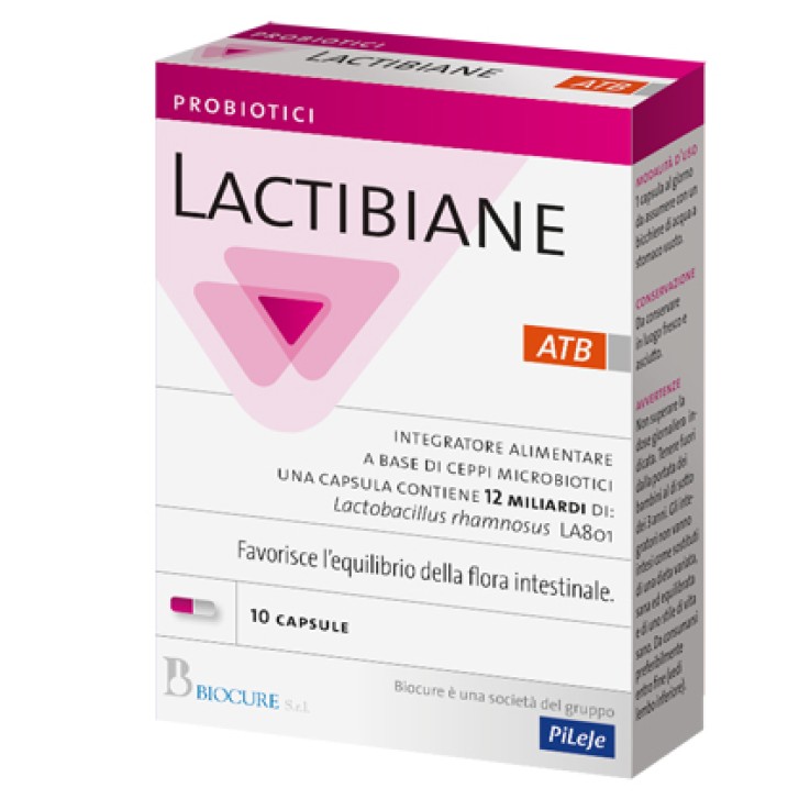 Lactibiane ATB Integratore a base di probiotici 10 capsule