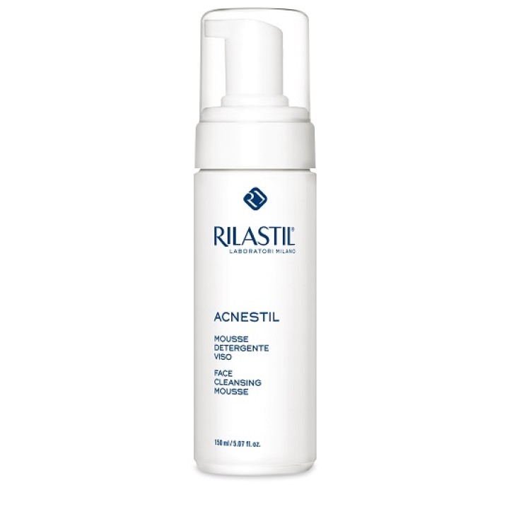 Rilastil Acnestil Mousse detergente viso pelle mista e grassa 150 ml