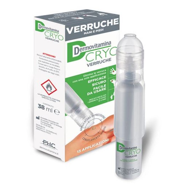 Dermovitamina Cryo Verruche trattamento crioterapico per verruche 38 ml