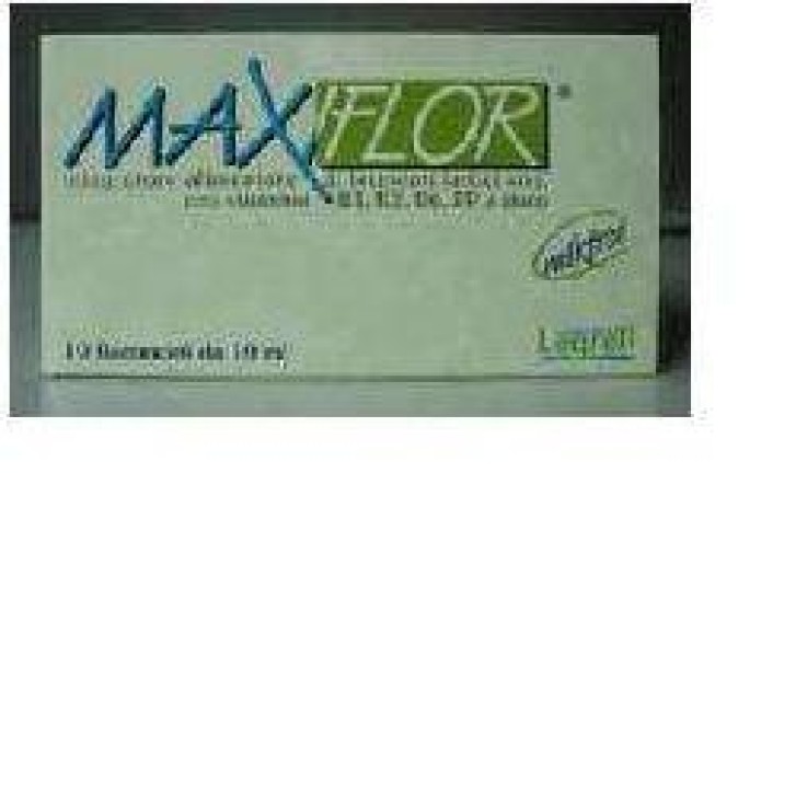 Maxiflor integratore alimentare per riequilibrio della flora batterica 10 flaconcini