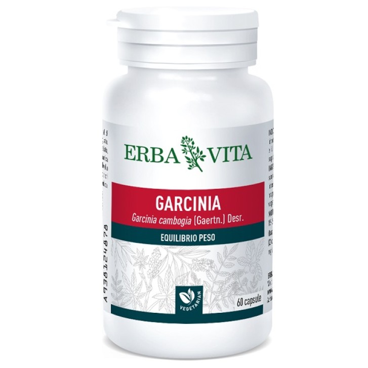 Erba Vita Garcinia Cambogia Integratore Equilibrio Peso 60 Capsule