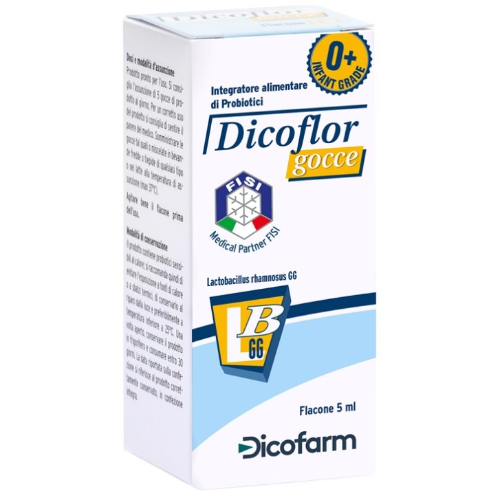 Dicoflor Gocce integratore di fermenti lattici 5 ml