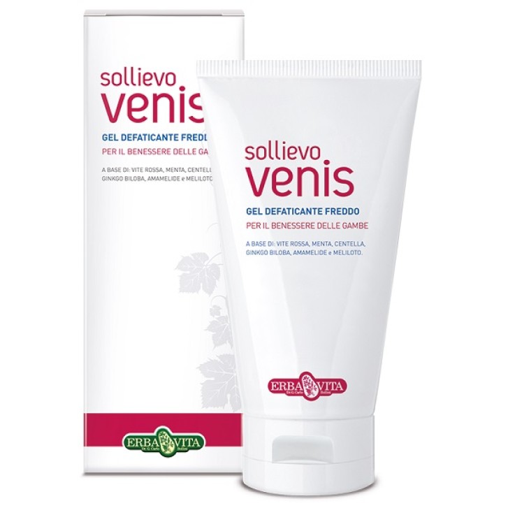 Erba Vita Venis gel freddo sollievo gambe tubo 150 ml