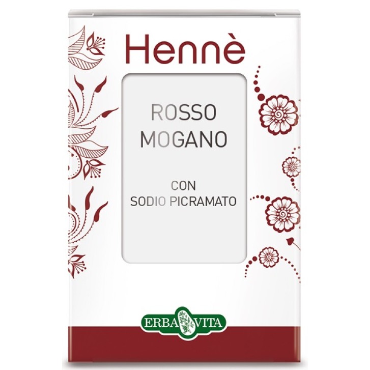 Erba Vita Henn Color Cap Mogano Tintura Per Capelli 100 g