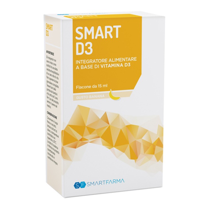 Smart D3 Gocce integratore a base di vitamina D3 15 Ml