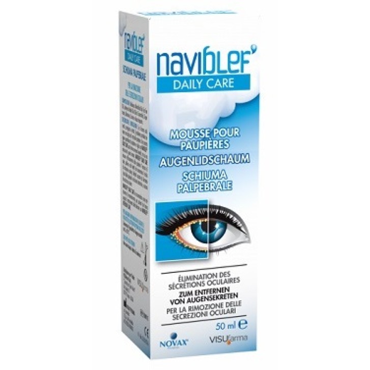 NAVIBLEF DAILY CARE Schiuma detergente per le palpebre 50 ml