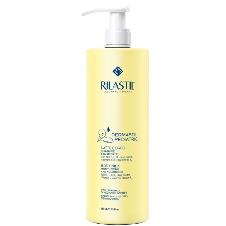 Rilastil Dermastil Pediatric Latte Idratante Corpo 400 ml