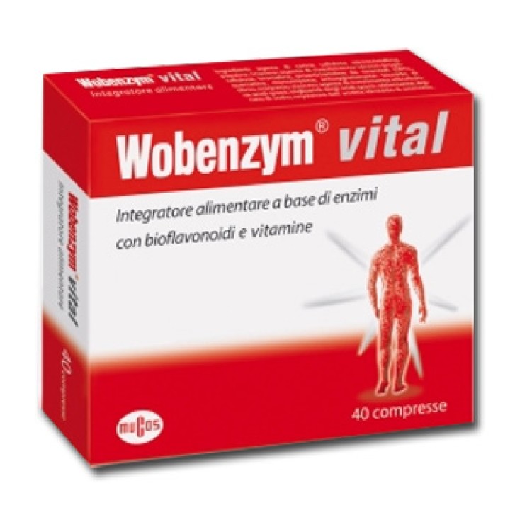 Wobenzym Vital integratore per ossa e muscoli 240 compresse