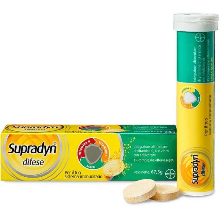 Supradyn Difese integratore sistema immunitario 15 Compresse