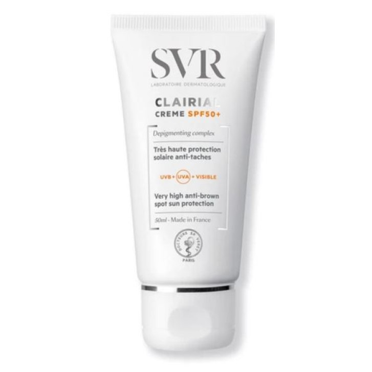 SVR Clairial Crema Solare Antimacchie SPF 50+ Protezione Viso 50 ml