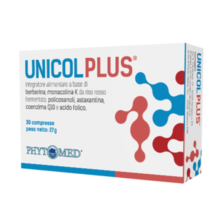 Unicol Plus Integratore per il colesterolo 30 compresse