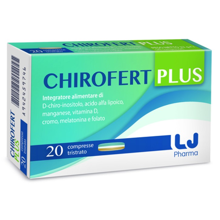 L.J. Pharma Chirofert Plus Integratore alimentare 20 compresse