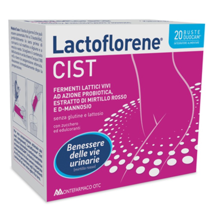 Lactoflorene Cist Integratore con fermenti lattici vivi 20 bustine