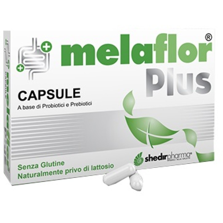 Melaflor Plus Integratore per l'equilibrio della flora intestinale 20 Capsule