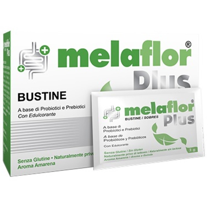 Melaflor plus Integratore per equilibrio flora intestinale 10 flaconcini