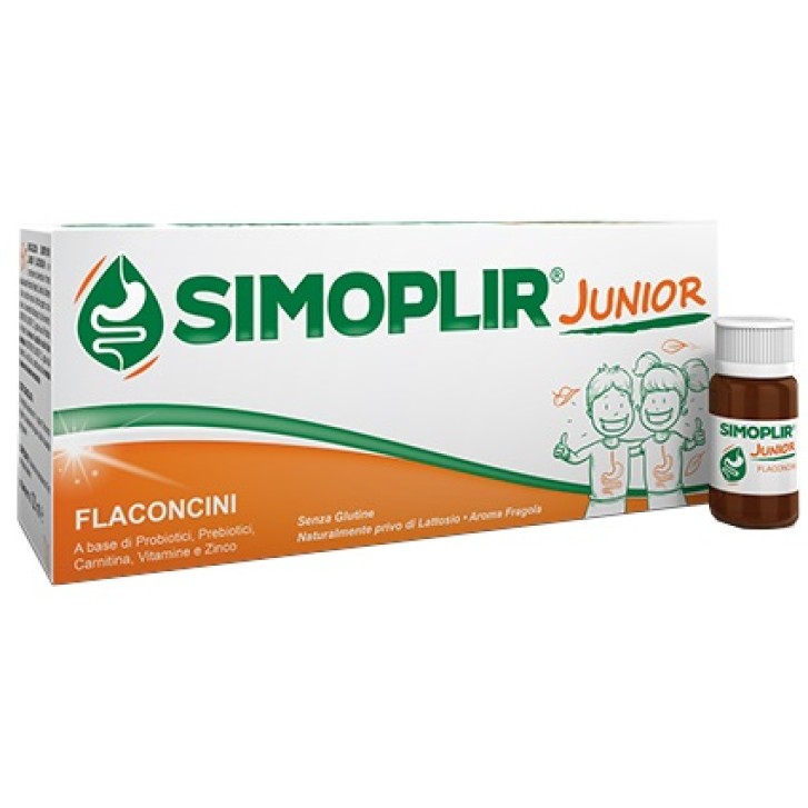 Simoplir Junior integratore di probiotici 12 flaconcini