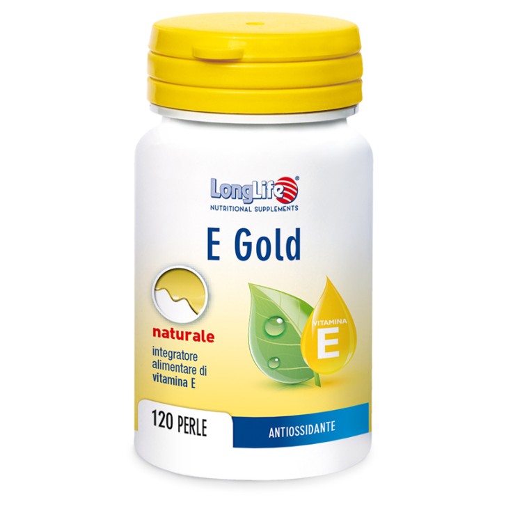 LongLife E-gold integratore vitamina E 120 Perle