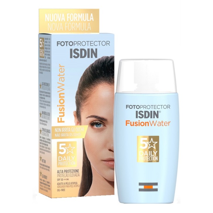 Fotoprotector ISDIN Fusion Water SPF 50 protezione solare 50 ml