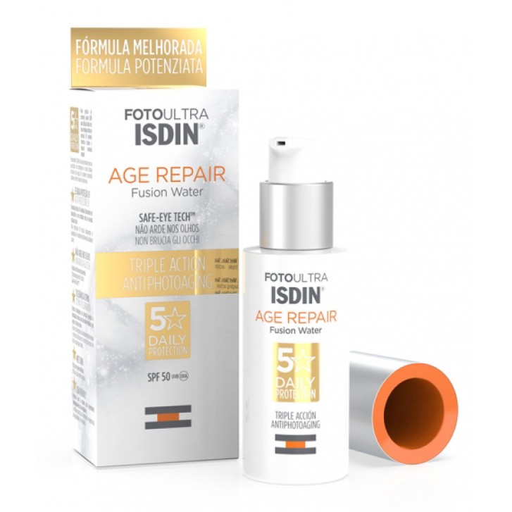 Foto Ultra Isdin Age Repair Fusion Water Fotoprotettore viso