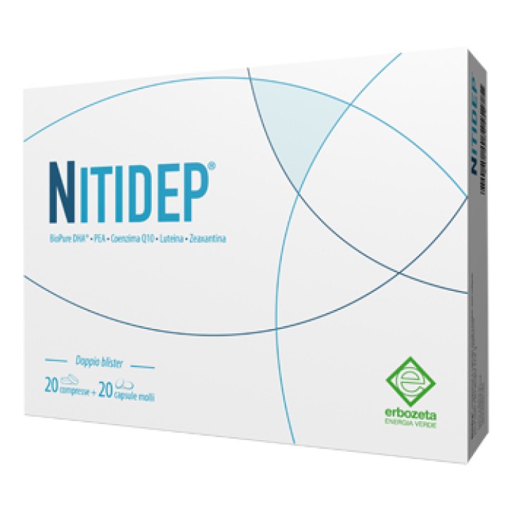 NITIDEP Integratore  con DHA 20 compresse +20 compresse molli