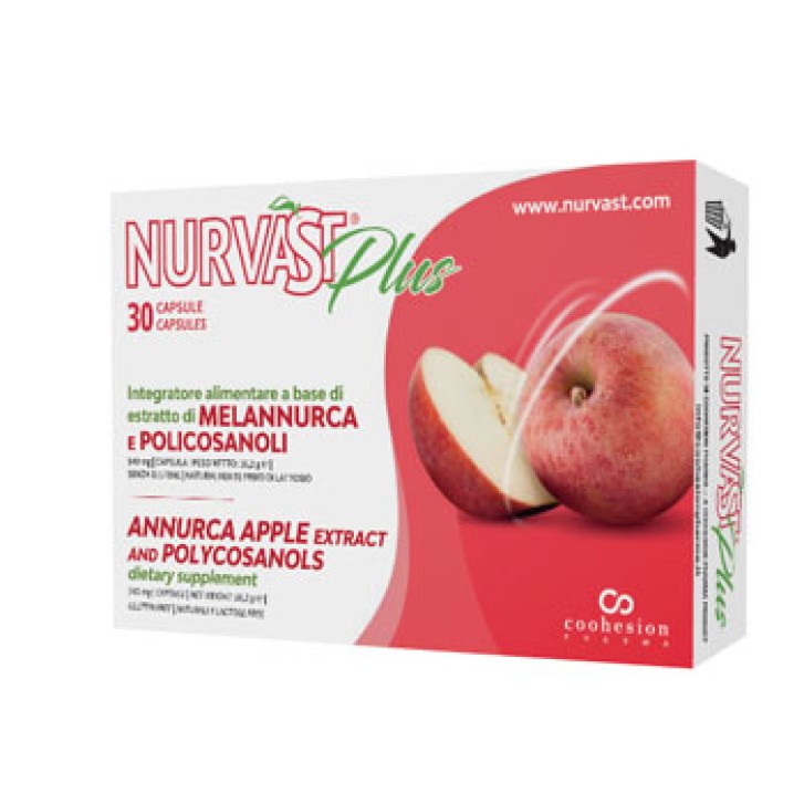 Nurvast Plus Integratore per il colesterolo 30 capsule