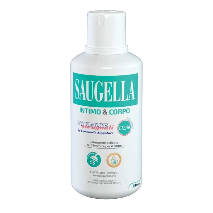 Saugella Intimo & Corpo Detergente Sotto La Doccia 500 ml