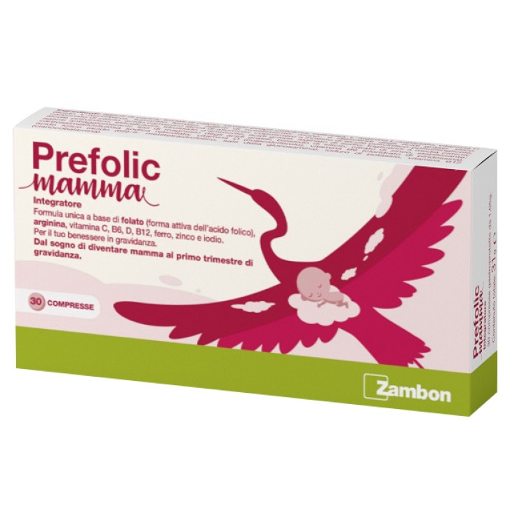 Prefolic Mamma integratore multivitaminico gravidanza  30 Compresse